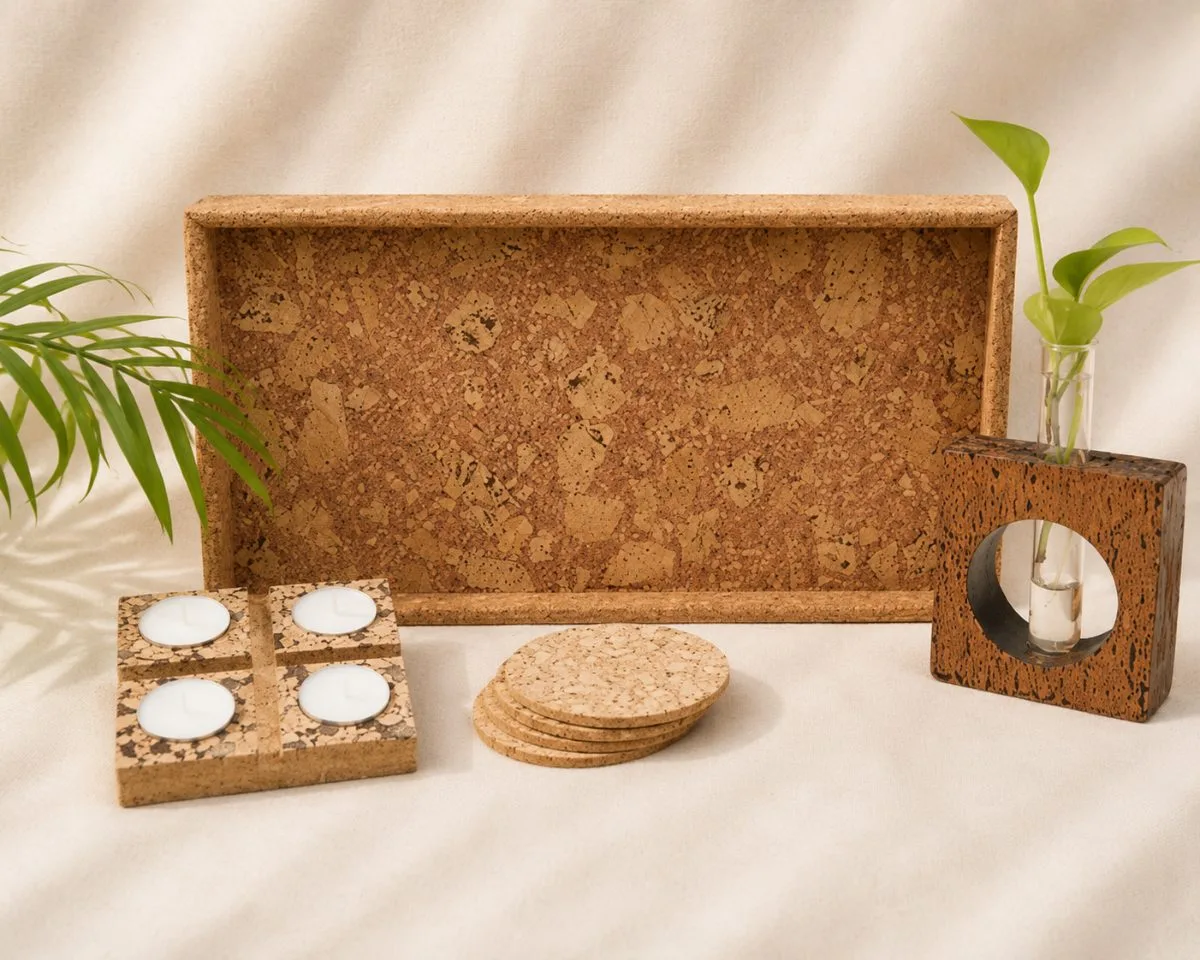 Cork corporate gift kit
