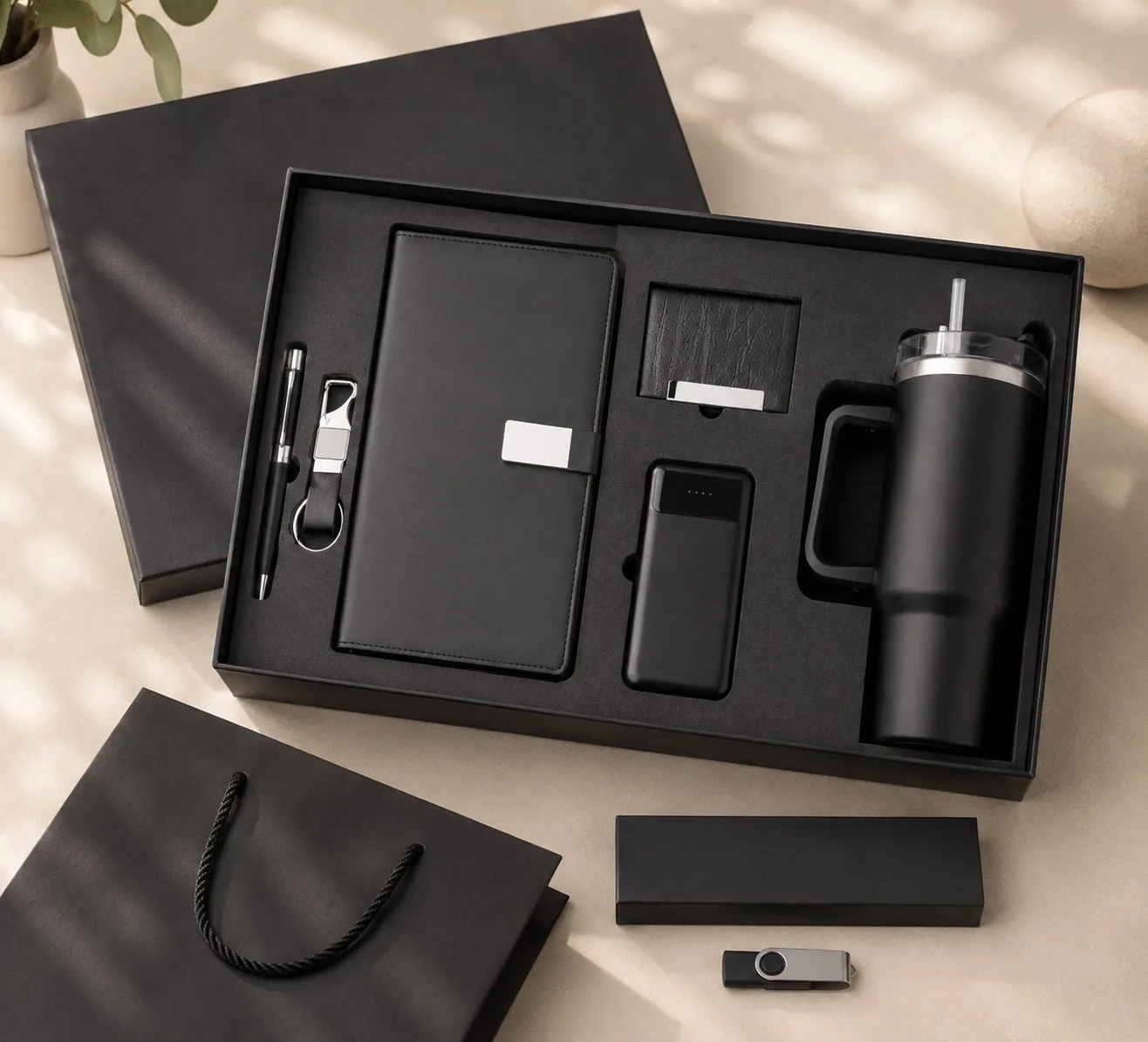 Tech corporate gift kit, alternate design