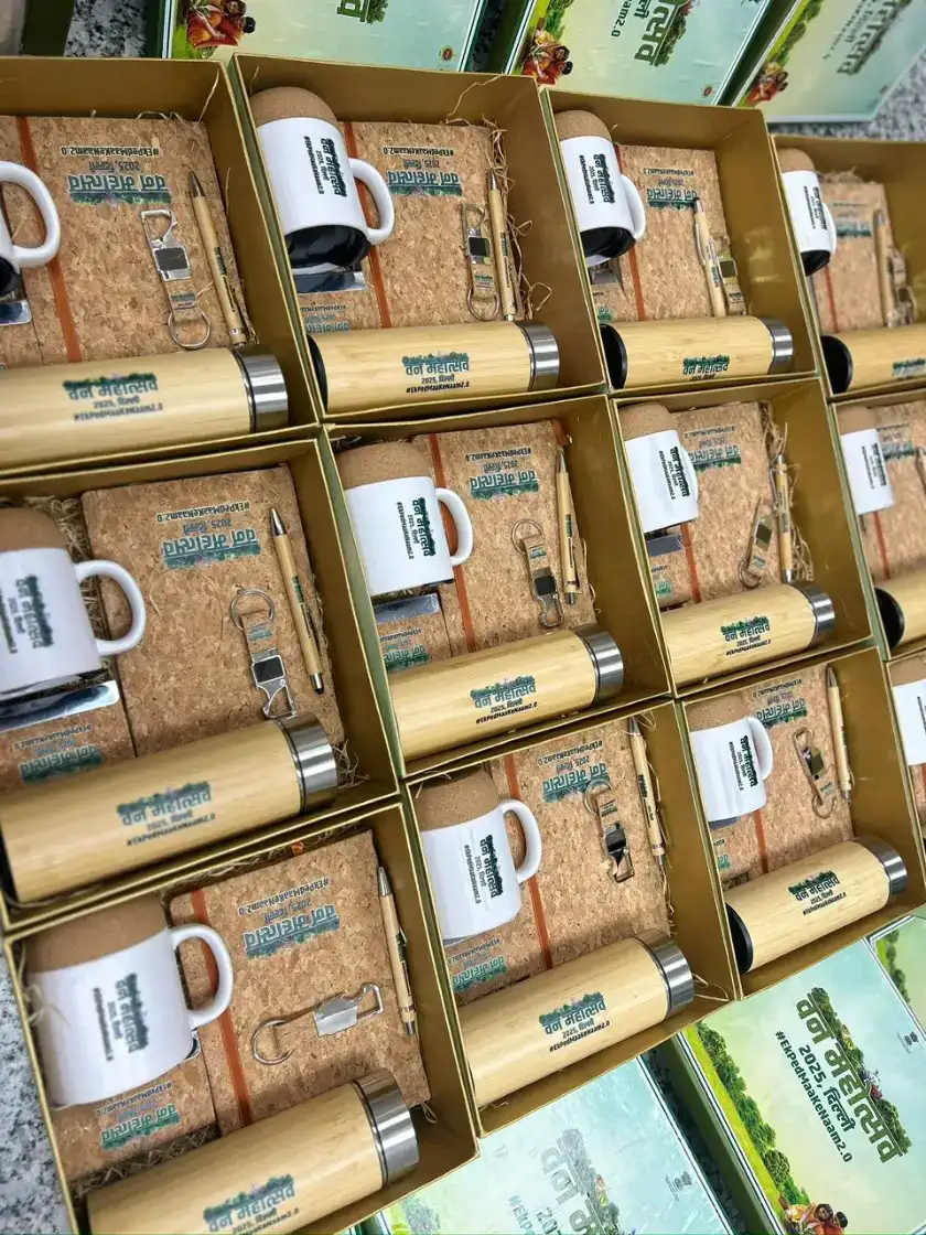 Van Mahotsav 2025, Delhi — 300 sustainable kits in one week