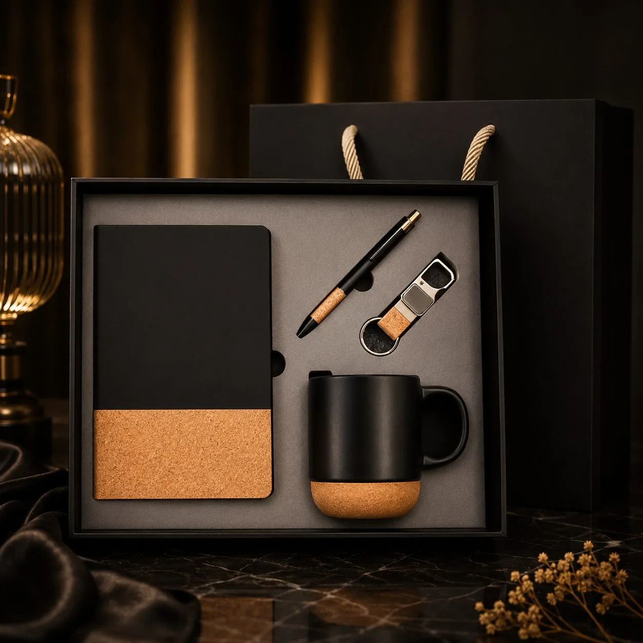 Wooden Eco-Friendly Kits — branded corporate gift kit, design 9